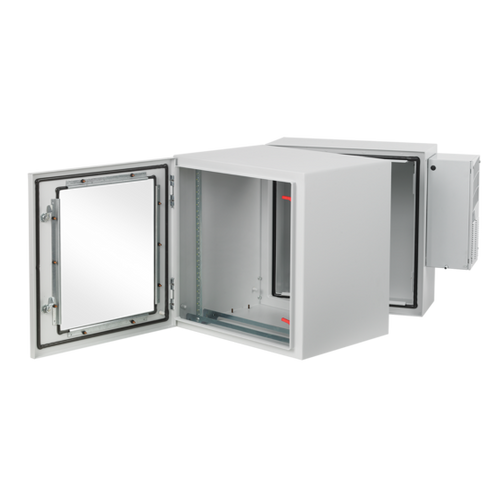 Hoffman PTHS362428G4A Protek Nema Type 4/12 Solid Door AC Cabinet