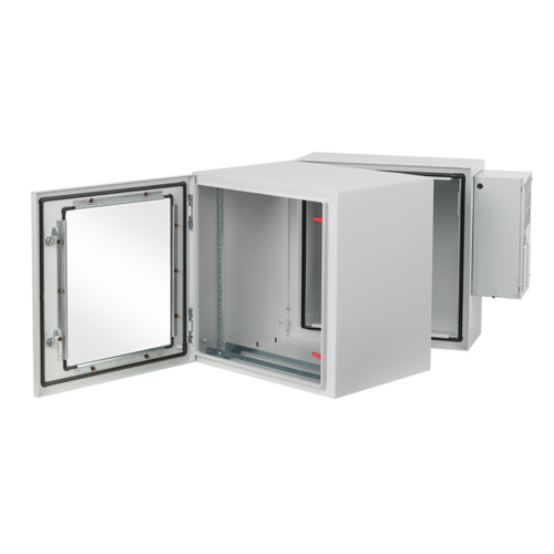 Hoffman PTHS362428XA Protek Nema Type 4/4X/12 Stainless Steel Solid Door AC Cabinet
