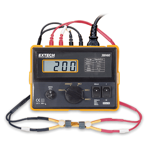 Extech 380460 Precision Milliohm Meter