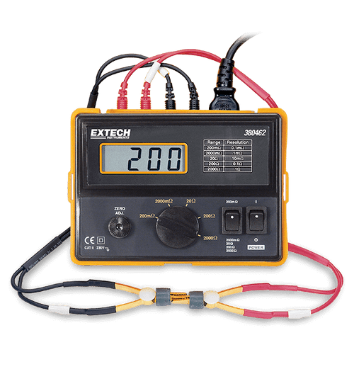 Extech 380462 Precision Milliohm Meter