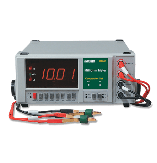 Extech 380562 High Resolution Precision Milliohm Meter