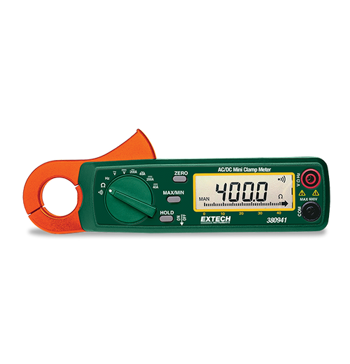 Extech 380941 200A AC/DC Mini Clamp Meter