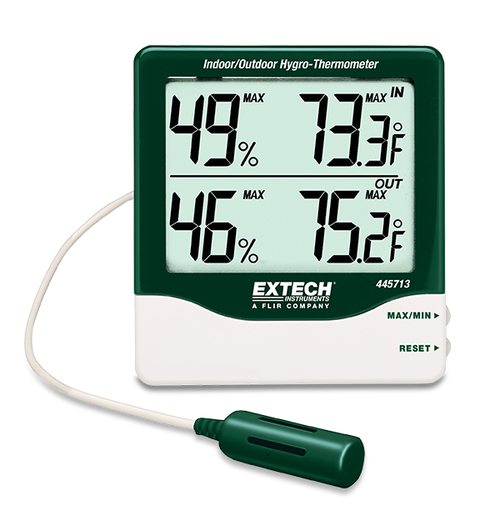 Extech 401014 Big Digit Indoor/Outdoor Thermometer