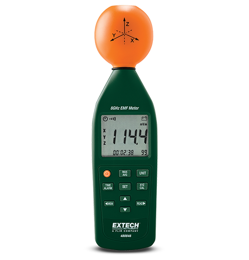 Extech 480846 8GHz RF Electromagnetic Field Strength Meter