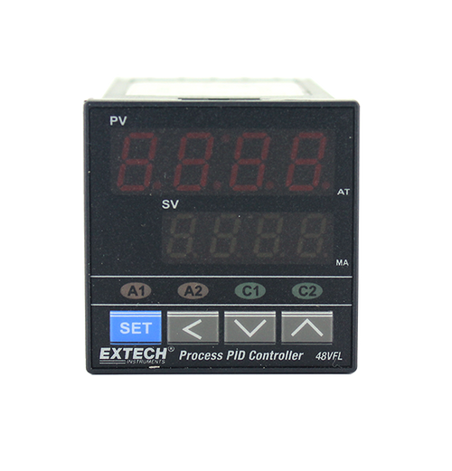 Extech 48VFL11 1/16 DIN Temperature PID Controller with One Relay Output