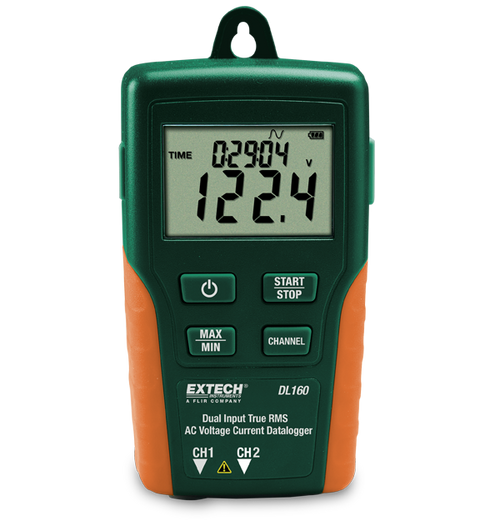 Extech DL160 Dual Input True RMS AC Voltage/Current Datalogger