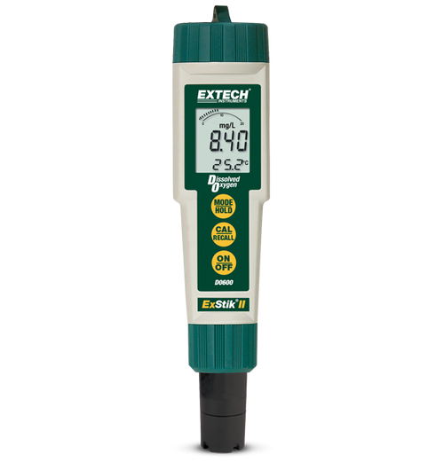 Extech DO600 Waterproof ExStik II Dissolved Oxygen Meter