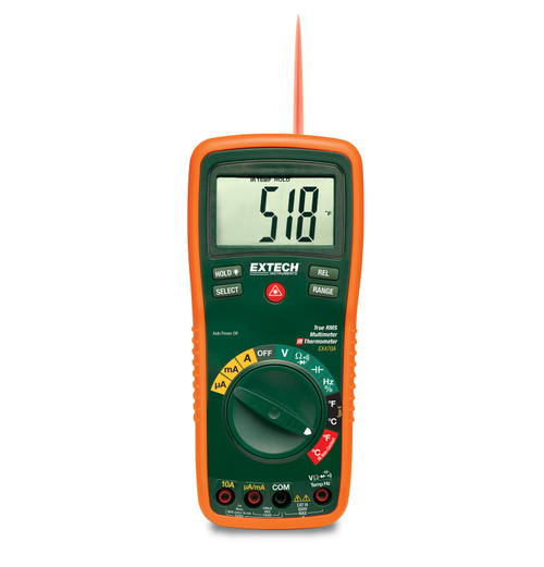 Extech EX470A-NISTL 12 Function True RMS Professional MultiMeter + InfraRed Thermometer