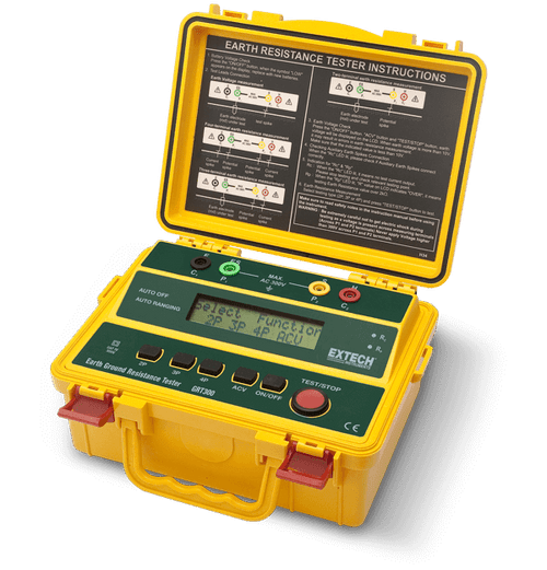 Extech GRT300 4-Wire Earth Ground Resistance Tester