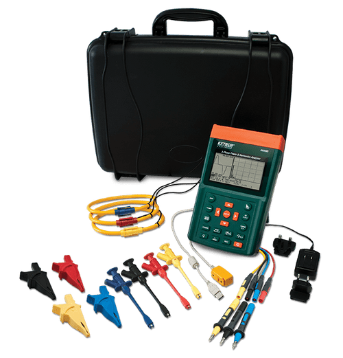 Extech PQ3350-1 3-Phase Power & Harmonics Analyzer