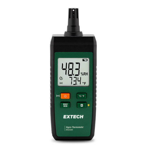 Extech RH250W Hygro-Thermometer with Connectivity to ExView App