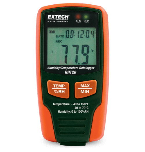 Extech RHT20 Humidity and Temperature Datalogger