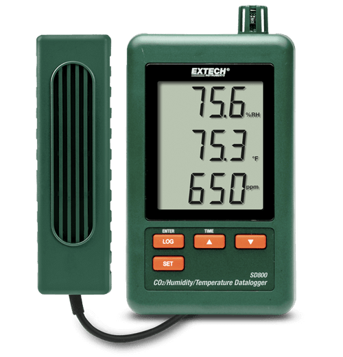 Extech SD800 CO2, Humidity and Temperature Datalogger