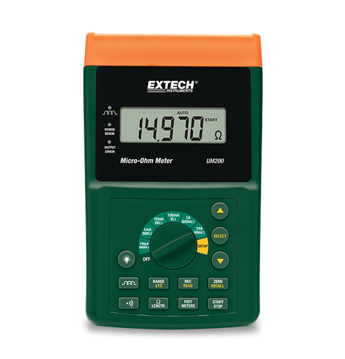 Extech UM200 High Resolution Micro-Ohm Meter