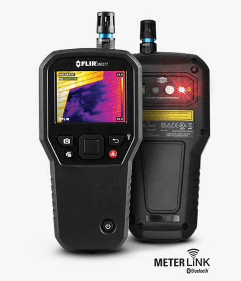 FLIR MR277 Building Inspection System with Moisture Hygrometer & MSX IR Camera