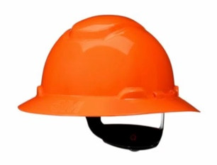 3M H-806SFR-UV SecureFit Full Brim Orange Hard Hat