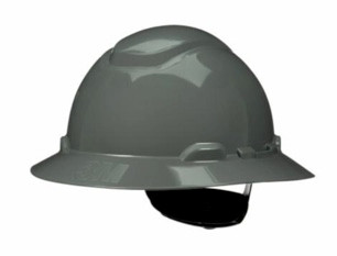 3M H-808SFR-UV SecureFit Full Brim Gray Hard Hat