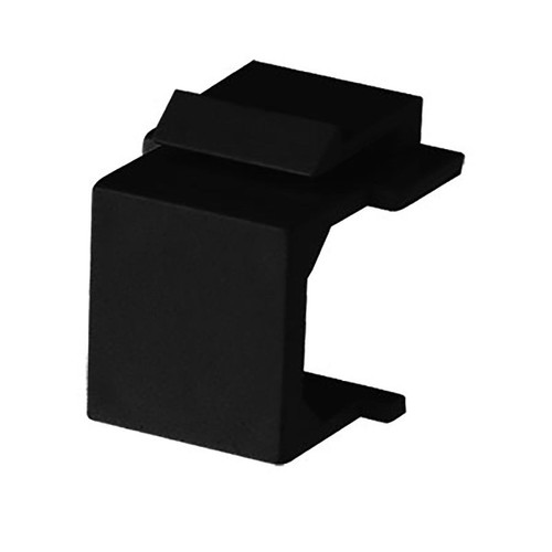 Simply45 S45-3207B Blank Black Keystone Inserts, 10 Pack