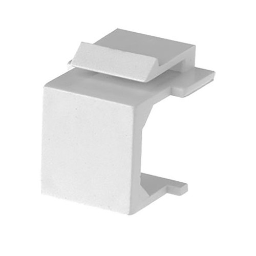 Simply45 S45-3207W Blank White Keystone Inserts, 10 Pack