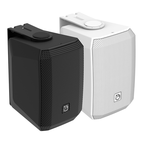 Atlas AS-6T-B 6.5" Black Surface Mount Speaker