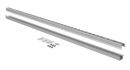 Hoffman P2RA19T14 Proline G2 19-inch Rack Angles