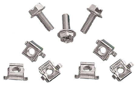 Hoffman PGFM6 M6 Cage Nuts and Bolts Package