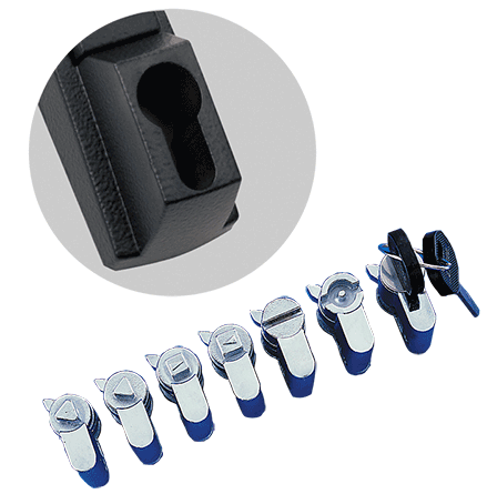 Hoffman PDKL DIN Profile Keylock