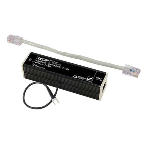 L-Com ELP-CAT6 Economy In-Line 10/100/1000 Base-T CAT6 Lightning Surge Protector