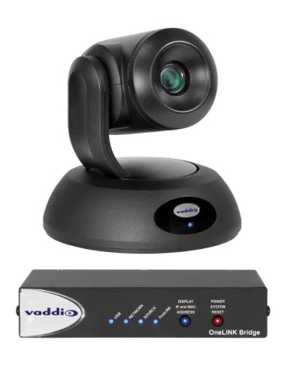 Vaddio 999-96750-400 RoboSHOT 12E HDBT OneLINK Bridge System for Cisco SX Codecs