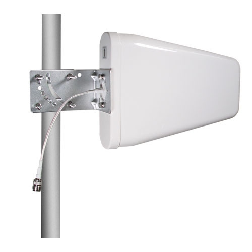 L-Com HG72710LP-NF 698-960/1710-2700 MHz 10 dBi Log Periodic DAS Antenna - N-Female