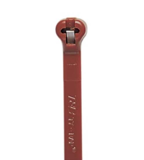 Thomas & Betts TY25M-1 Brown Cable Ties, 1000 Pack