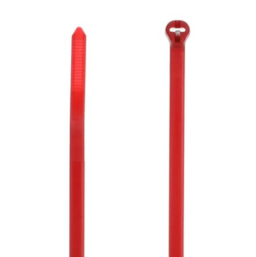Thomas & Betts TY25M-2 Red Cable Ties, 1000 Pack