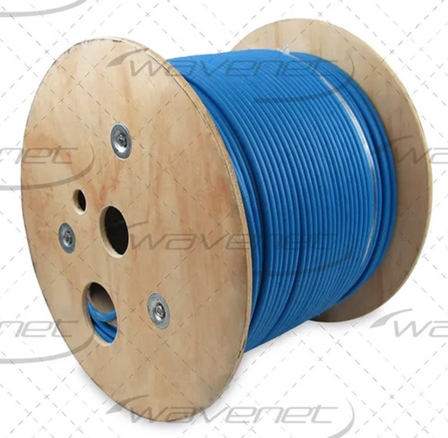 WaveNet 6A04UPBL2 Cat6A Plenum 1000Ft Reel Wire