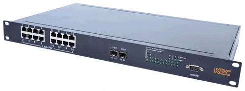 KBC ESMGS16-P2-RA Commercial Grade Layer 2 Managed Ethernet Switch