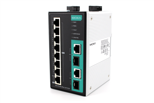 Moxa EDS-P510A-8PoE-2GTXSFP Managed Ethernet PoE Switch