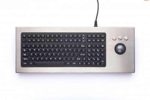 iKey DT-2000-TB-PS2 Keyboard with Integrated Trackball