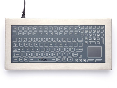 iKey DT-5K-MEM-TP-PS2 Membrane Keyboard with Touchpad