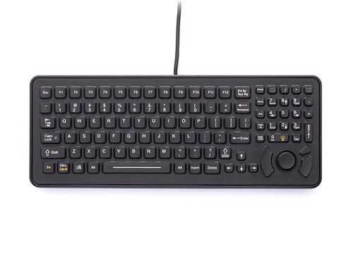 iKey SLK-102-FSR-M-USB SlimKey Backlit Mobile Keyboard with Force Sensing Resistor