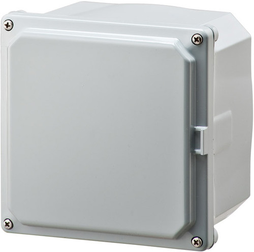 Integra H6064SF 6" x 6" x 4" Traditional High Impact Polycarbonate Hinged Enclosure