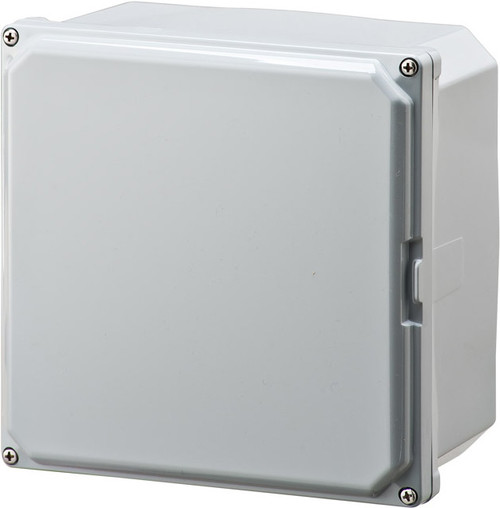 Integra H8084SF 8" x 8" x 4" Traditional High Impact Polycarbonate Hinged Enclosure