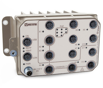 Westermo Viper-212A-T5G-P8-HV Direct Mount M12 Switch