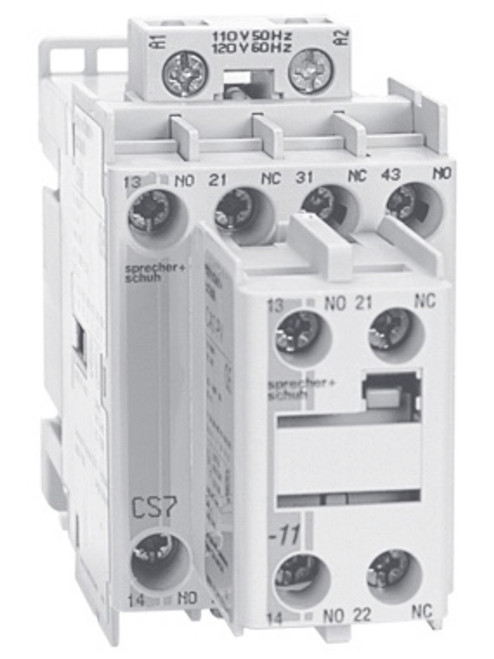 Sprecher & Schuh CS7-42Y-220W 6 Pole Industrial Relay