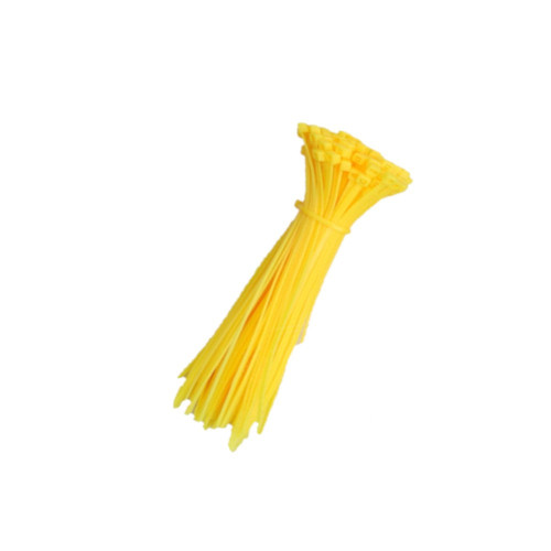 Kable Kontrol CT261CL-YELLOW 8" Yellow Nylon Cable Ties, 100 Pack