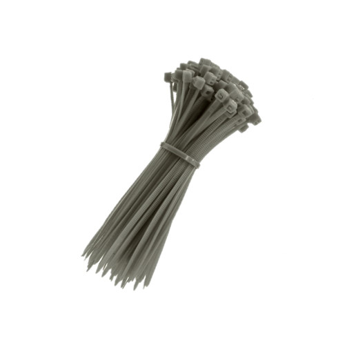 Kable Kontrol CT262CL-GRAY 11" Gray Nylon Cable Ties, 100 Pack