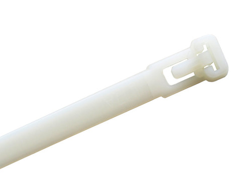 Kable Kontrol CTR600NT 6" Natural Reusable Cable Ties, 100 Pack