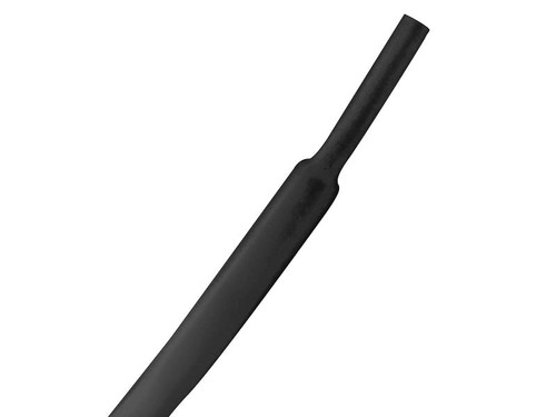 Kable Kontrol HS351-S500-BLACK 3/64" Black Heat Shrink Tubing