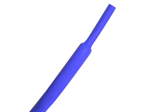 Kable Kontrol HS354-S500-BLUE 3/32" Blue Heat Shrink Tubing
