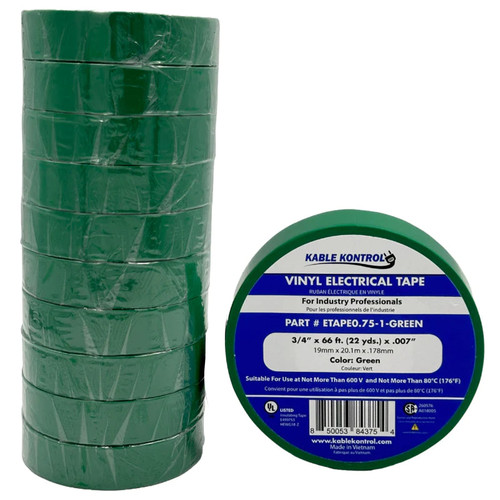 Kable Kontrol ETAPE0.75-1-GREEN