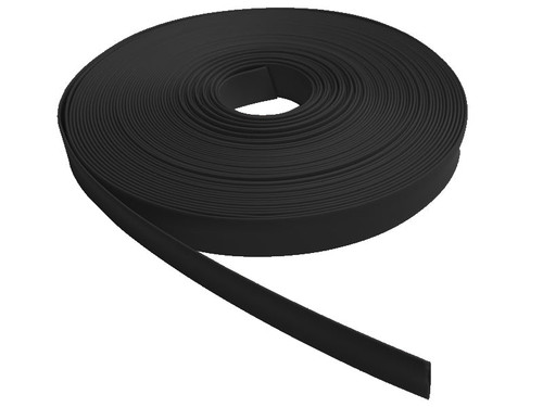 Kable Kontrol HS398-S25-BLACK 3" Black Heat Shrink Tubing