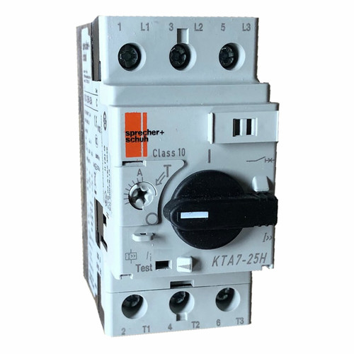 Sprecher & Schuh KTA7-25H-16A-WJ Type E Self-Protected Enclosed Type 4/12 Manual Motor Controller